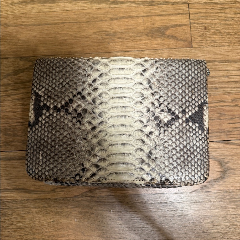 Snakeskin Pattern Clutch